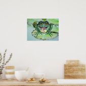 カエル ポスター (キッチン)