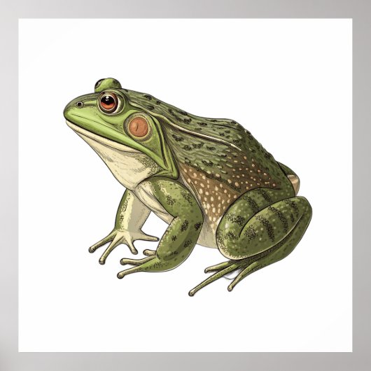 カエル ポスター (正面)