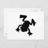 カエル ポストカード (正面/裏面)