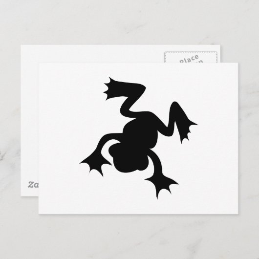 カエル ポストカード (正面/裏面)