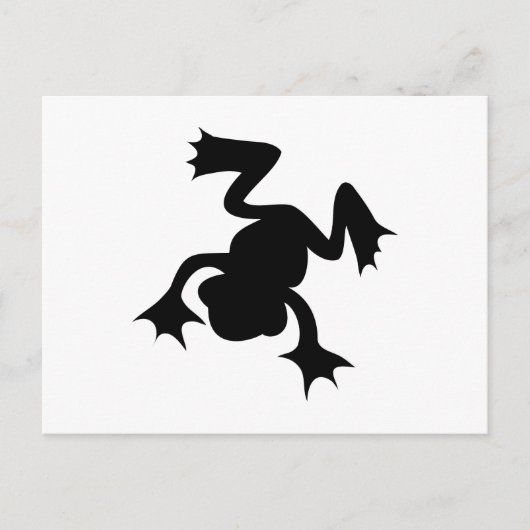 カエル ポストカード (正面)