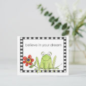 カエル ポストカード (スタンド正面)