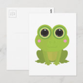 カエル ポストカード (正面/裏面)