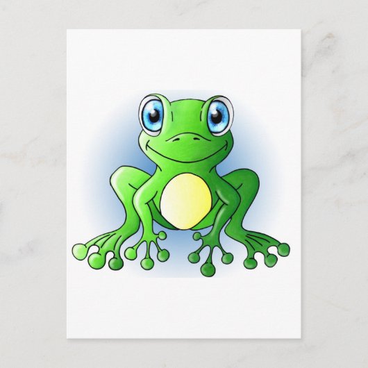 カエル ポストカード (正面)