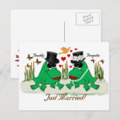 カエル ポストカード (正面/裏面)