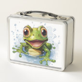 カエル メタルランチボックス (裏面)