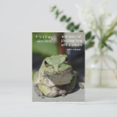 カエル&ユニコーン ポストカード (スタンド正面)