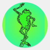 カエル ラウンドシール (正面)