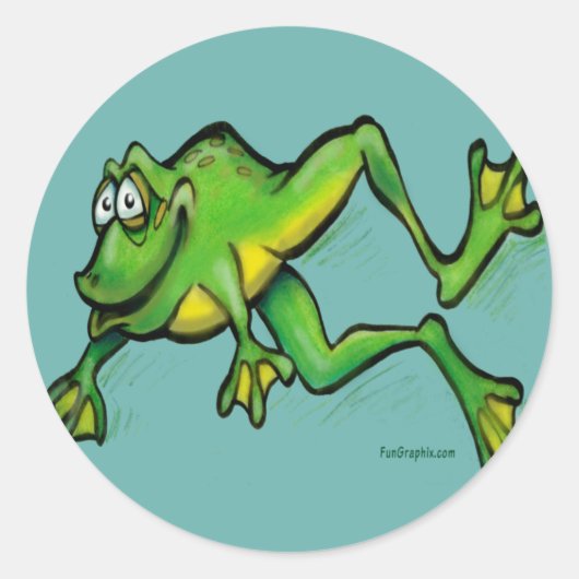 カエル ラウンドシール (正面)