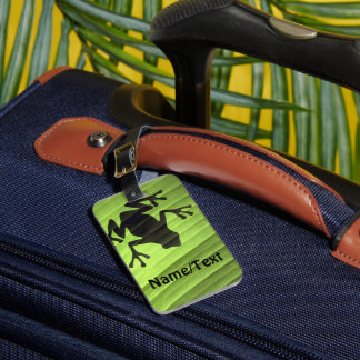 カエル ラゲッジタグ