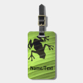 カエル ラゲッジタグ (正面縦)