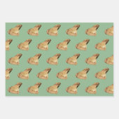 カエル ラッピングペーパーシート (正面)