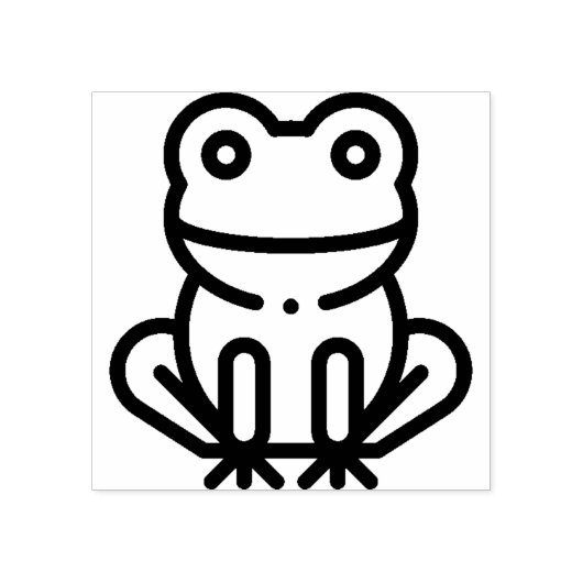 カエル ラバースタンプ (インプリント)