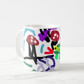カエル ラブ コーヒーマグカップ (正面左)