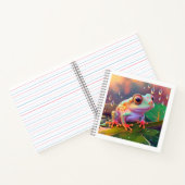 カエル レインカバー ノートブック (内部)