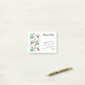 カエル(付箋) ポストイット (デスク上)