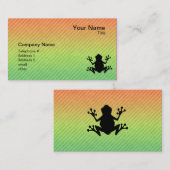 カエル 名刺 (正面/裏面)