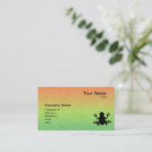 カエル 名刺 (スタンド正面)