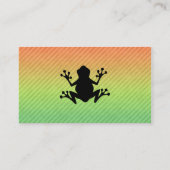 カエル 名刺 (裏面)