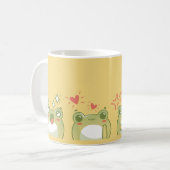 カエル&感覚マグ コーヒーマグカップ (正面左)