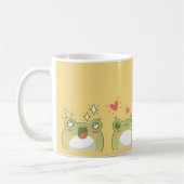 カエル&感覚マグ コーヒーマグカップ (左)