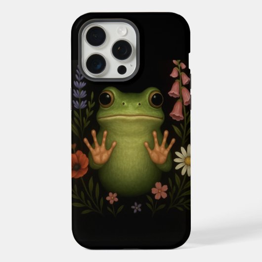 カエル 携帯ケース iPhoneケース (裏面)