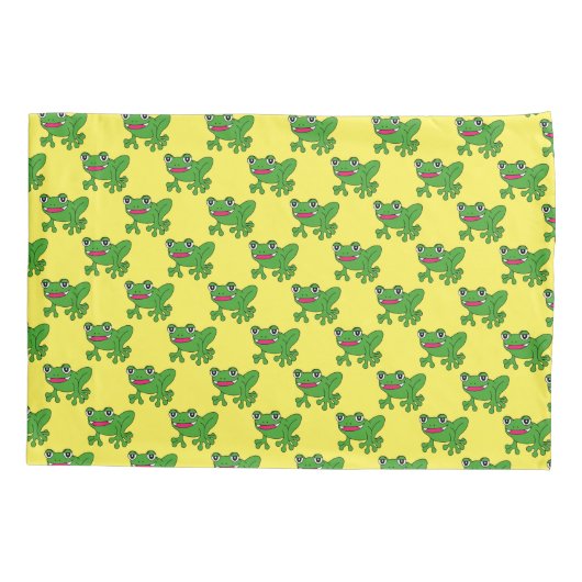 カエル 枕カバー (裏面)