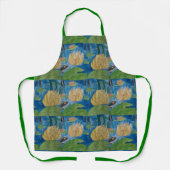 カエル&《植物》スイレンエプロン エプロン (正面)