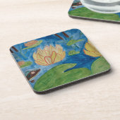 カエル&《植物》スイレンコースター コースター (左側)