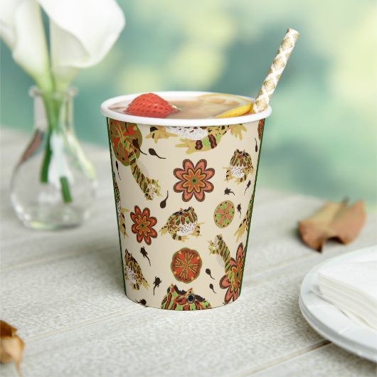 カエル 紙コップ (インサイチュ)