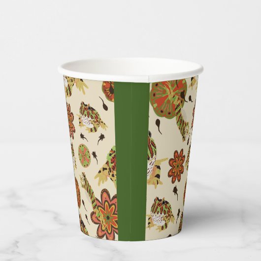 カエル 紙コップ (右)