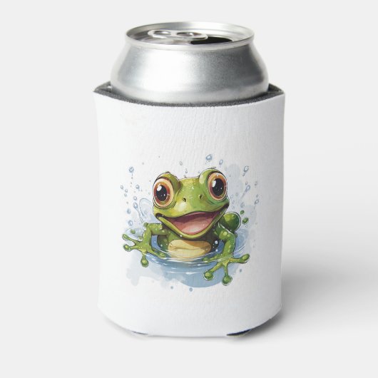 カエル 缶クーラー (缶裏面)