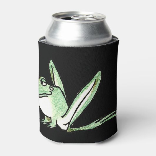 カエル 缶クーラー (缶正面)