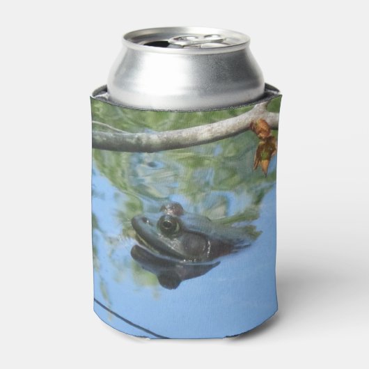 カエル 缶クーラー (缶正面)