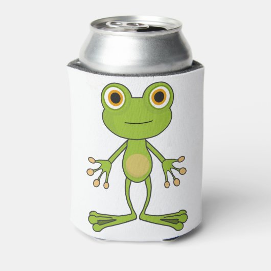 カエル 缶クーラー (缶裏面)