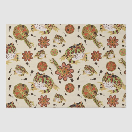 カエル 薄葉紙 (正面)