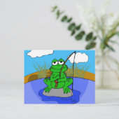 カエル–29 ポストカード (スタンド正面)