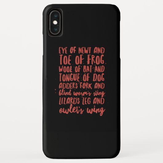 カエル | Halloween Witchs Brew Eye Newt Toe of Frog Case-Mate iPhoneケース (裏面)