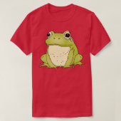 カエル Tシャツ (デザイン正面)