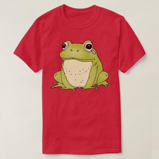 カエル Tシャツ (デザイン正面)