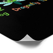 カエルDragonflyタートルユーモア微妙な政治的_1 ポスター (角)
