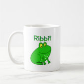 カエルRibbit コーヒーマグカップ (左)