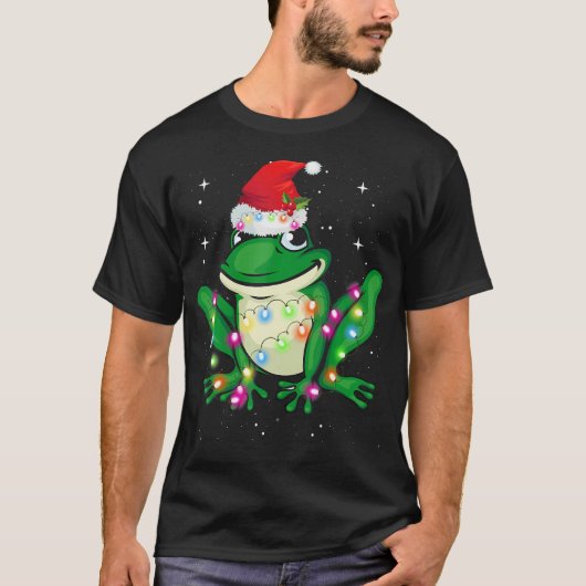 カエルSanta Tee Tシャツ (正面)