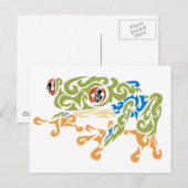 カエルSquirels ポストカード (正面/裏面)