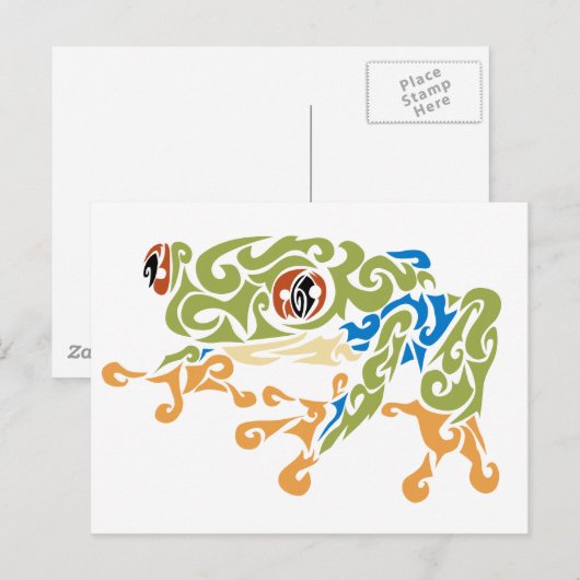 カエルSquirels ポストカード (正面/裏面)