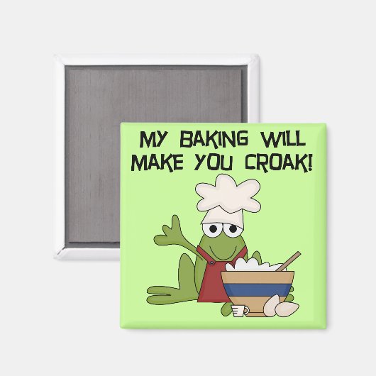 カエルTシャツとギフト マグネット (正面/裏面)