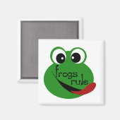 カエルTシャツとギフト マグネット (正面/裏面)