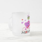 カエルTシャツとプレゼント フロストグラスマグカップ (正面左)