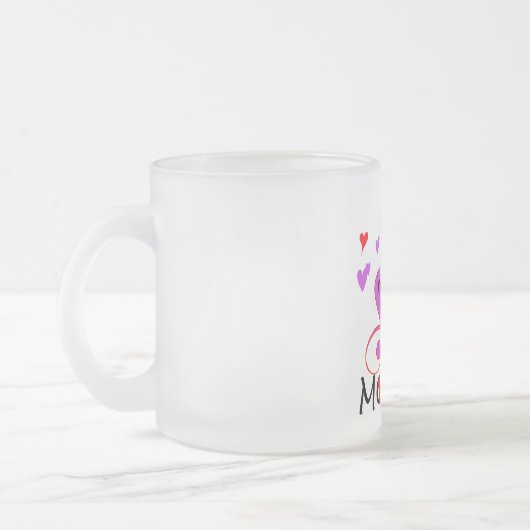 カエルTシャツとプレゼント フロストグラスマグカップ (左)