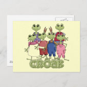 カエルTシャツ&ギフト ポストカード (正面/裏面)